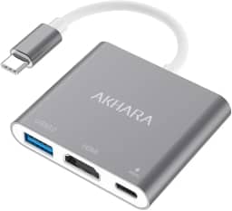 Adaptador Dex Para Samsung Usb 3.1 Tipo C Hub Thunderbolt 3.0 X Hdmi Usb 3 4k Prata - CompleteStore®