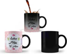 Caneca Mágica Presente para Dia das Mães Frase: A Melhor Mãe Te Amo