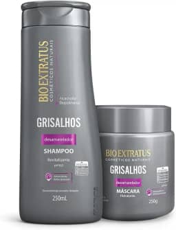 Kit Bio Extratus Grisalhos Shampoo e Máscara