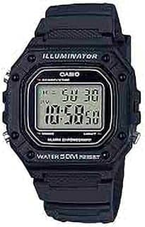 Relógio Casio Masculino Preto A Prova D'Água W-218H-1AVDF