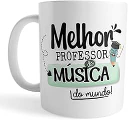 Voar Personalizados, Caneca Xícara Professor de Música Dia dos Professores