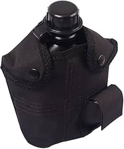 Kit Cantil + Porta Cantil Com Presilha Preto - Atack