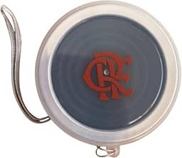 Copo Retrátil de Silicone do Flamengo 200ml Preto