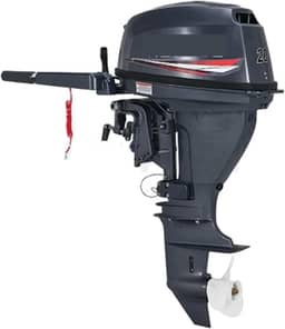 Motor de pesca de dois tempos, quatro tempos, máquina de popa de eixo curto, barco de borracha Frp barco de pesca hélice rápida Frequey motor de tração manual, 4 tempos 8