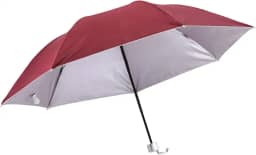 Mini Sombrinha Dupla Face Cor Sortida 55cm – Compacta, Leve e Prática