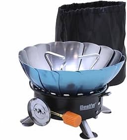 Fogareiro Portatil Para Brisa Fogão a Gas para Camping e Viagem Bestfer BFH3008