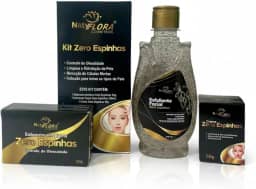 Kit Antiacne NatyFlora – Creme Zero Espinhas + Sabonete Barra + Sabonete Líquido Esfoliante