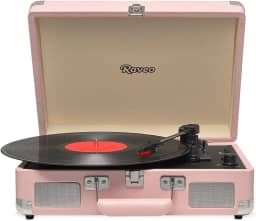 Vitrola Chrome Coral com Usb e Bluetooth, Bivolt