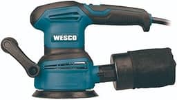 Lixadeira Roto-Orbital Wesco WS4265 400W – 125mm, Velocidade Variável, Coletor de Pó, Empunhadura Auxiliar – 127V