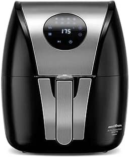 Fritadeira Air Fryer Britânia Digital Inox 5l Bfr41pi 127v