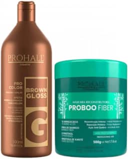 Máscara Matizadora Morena Iluminada + Proboo Fiber Prohall