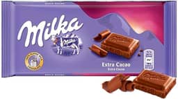 Milka Extra Cocoa - Chocolate Meio Amargo - Importado da Polônia