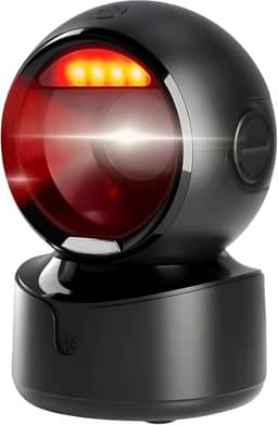 Leitor De Código Barras Barcode Scanner 1d 2d Qr Fixo Mesa Usb Goldensky A5 Desktop mãos-livres omnidirecional (JSC-EWPT8-A5-FBA)