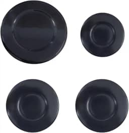 Kit 4 Espalhador Para Fogão Cooktop 4 Bocas 10cm 8,5cm 7,5cm