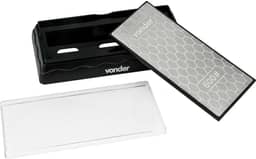 Vonder, Pedra Para Afiar Diamantada, Base De 7", Dupla Face, G 600/1200.