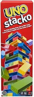 UNO Jogo de Tabuleiro Stacko Novo para crianças a partir de 7 anos