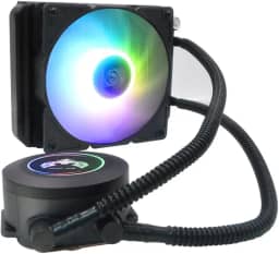 Water Cooler 120mm LED RGB para Processador AMD e Intel LGA20XX 1366 115X Fm2 Am4 Am5