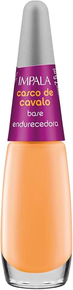 Fortificante de Unhas Base Casco de Cavalo, Impala Cosmeticos, Alaranjado