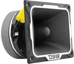 DS18 Pro-TWX5 Tweeter de alumínio Super Bullet de 3,8 cm VC 500 W Max, 250 W RMS, 4 Ohms com Crossover embutido Os Tweeters são os melhores no mercado Pro Audio e Voceteo (1 alto-falante)