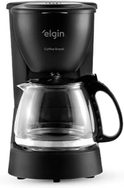 Cafeteira Elétrica 15 Xícaras Elgin Coffee Break Sistema Corta-pingos Preta 110V