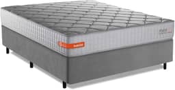 Cama Box Casal King Espuma Softgel Power 193x203x60cm