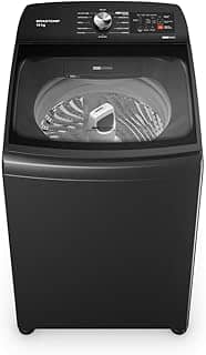 Máquina de Lavar Brastemp 16kg Cinza Platinum com Tecnologia Flex Wash e Ciclo Tira Manchas Advanced 110v