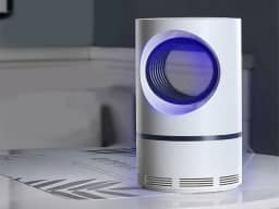 Armadilha Mata Mosquito Sucçao Luz LED UV Zika Dengue Eletronico Repelente