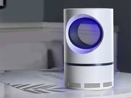 Armadilha Mata Mosquito Sucçao Luz LED UV Zika Dengue Eletronico Repelente