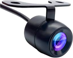 Câmera De Ré Colorida Automotiva Parachoque Infravermelho Visão Noturna Borboleta 2x1 LED Estacionamento Baliza Segura Carro Caminhão Van PREMIUM ONYK