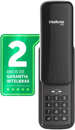 Fechadura Digital Para Uso Interno e Externo FR 10 Preto Intelbras