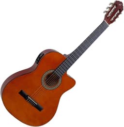 Violão Eletroacústico Flat Cutaway Nylon NF-14 Natural