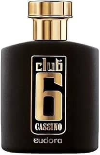 Club 6 Cassino Masculino 95 Ml - Deo-colônia Eudora