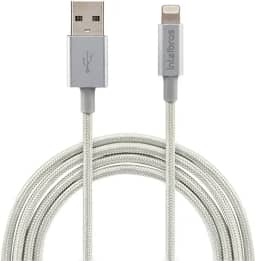 Cabo Lightning em nylon 1,5 m EUAL 15NB Branco Intelbras