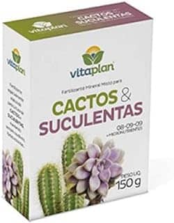 Fertilizante Cactos e Suculentas Vitaplan 150 gramas