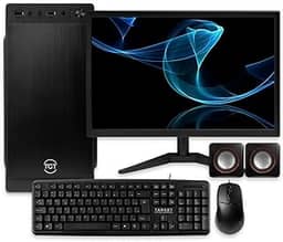 Computador Completo Mancer, Intel Core i5, 16GB De Ram, SSD 240GB, Monitor + Adaptador WI-FI