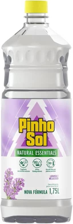 Pinho Sol Desinfetante Naturals Lavanda E Melaleuca 1 75L