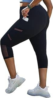 Calça legging plus size cintura alta atlética treino yoga bolsos femininos controle de barriga melhor grossa longa