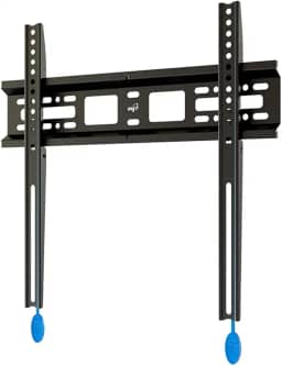 ELG, N01V4, Suporte Fixo de Parede para TVs de 32" a 77", Compatível com TVs Curvas e Planas, Feito em Aço Carbono, Suporta Até 50kg, Preto
