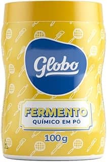 Fermento Químico em Pó, Pote de 100g, Globo