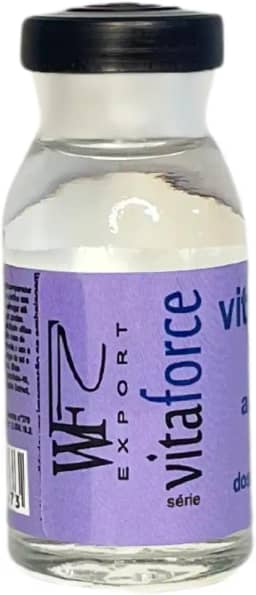Vitamina para Cabelos com Queda Fragilizado Quebradiço Danificado WF Ampola Vitaforce 12ML