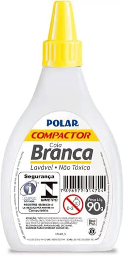 Cola Branca Compactor Polar 90g Único