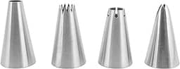 Tuut, Linha Confeitaria, Jogo de Bicos Finos Para Bordas de Inox, 3cm