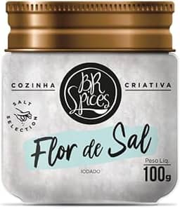 BrSpices - Flor De Sal Original BR Spices Pote 100G