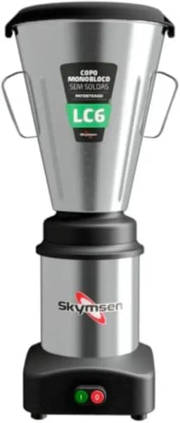 Liquidificador Industrial Skymsen Baixa Rotação LC6 6 Lt 127v