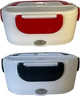MARMITA ELETRICA AUTOMATICA 12V PARA CARRO TAXI UBER LANCHEIRA TERMICA COM DIVISORIAS LUNCH BOX