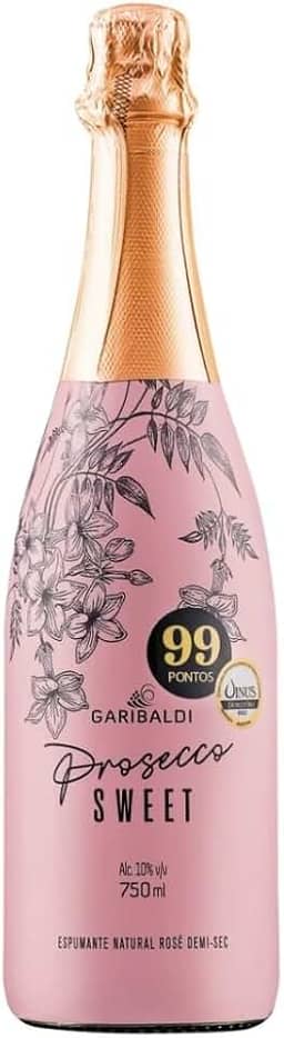 Espumante Garibaldi Prosecco Rosé Sweet 750ml