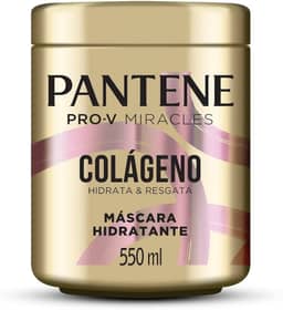 Máscara Hidratante Pantene Pro-V Miracles Colágeno Hidrata & Resgata 550 ml