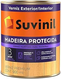 Suvinil Verniz Maritimo Fosco Madeira Protegida 0,9 litro 0,9 litro
