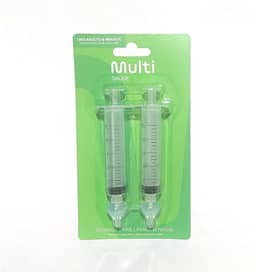 Seringa para Lavagem Nasal 10ml Adulto 2 unidades - Multi Saúde - HC398