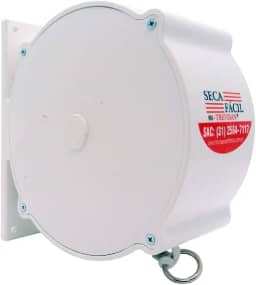 Varal de Parede Trevisan Automático Recolhível Branco 30M